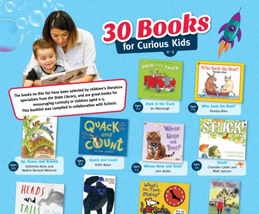 30 Books for Curious Kids